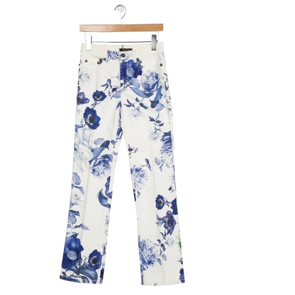 Roberto Cavali Printed Jeans - Picture 1 of 2